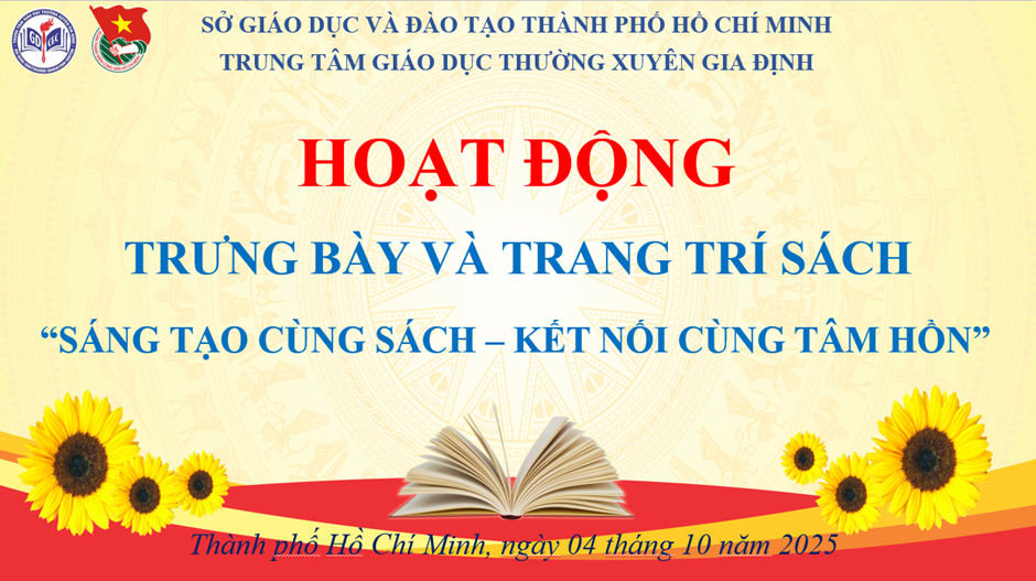 TỔ CHỨC HOẠT ĐỘNG TRƯNG BÀY VÀ TRANG TRÍ SÁCH