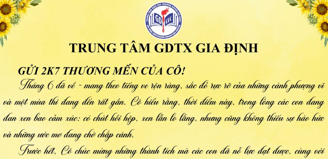 2K7: LỜI CUỐI CỦA MỘT CHẶNG ĐƯỜNG – KHỞI ĐẦU CHO VẠN ƯỚC MƠ!