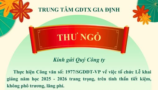 THƯ NGỎ